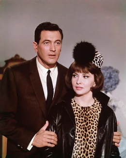 Carter Harrison (Rock Hudson, l.); Toni Vincente (Gina Lollobrigida, r.)