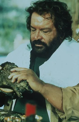 Immer seinen Gegnern einen Tick voraus: Salud (Bud Spencer) ...