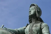 Statue de Jeanne d'Arc. Statue de Jeanne d'Arc.
