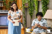 Pictured: (l-r) Stacey Leilua as Ata Johnson, Josh Thompson as Bob.