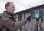 Germany - Pete Kelsey scanning Mittelbau.