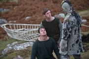 L-R: Marcus (Channing Tatum), Esca (Jamie Bell, Mitte), der Robbenprinz (Tahar Rahim)