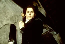 Gendarm Ichabod Crane (Johnny Depp) auf der Flucht vor dem kopflosen Reiter ...