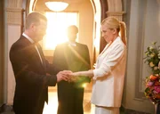 L-R: Chris O'Donnell (Special Agent G. Callen) und Bar Paly (Anastasia "Anna" Kolcheck)