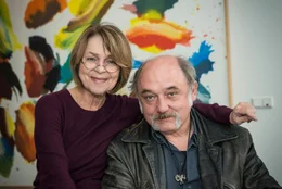 Rosa Hofer (Cornelia Froboess), Charly (Karl Fischer).