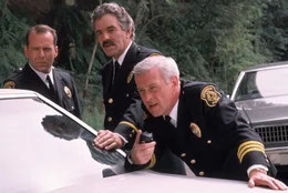 Auf Verbrecherjagd: Vince Hardy (John Mahoney, r.), Nick Detillo (Dennis Farina, M.) und Tom Hardy (Bruce Willis, l.) ...