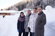 Bei Cathi - von links: Sabine Klemme, Brigitte Müllerleile, Martina Koch und Cathi Lichtmannegger.