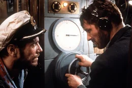 L-R: Capt.-Lt. Henrich Lehmann-Willenbrock - Der Alte (J&uuml;rgen Prochnow), Hinrich (Heinz Hoenig)