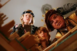 Gisela Schneeberger (Walli Gr&auml;fin von Felsen-Hepp), Nico Hartung (Fedo), Elmar Wepper (Wendel Overmann).