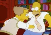 Smithers kämpft gegen Homer, um seinen früheren Posten wiederzubekommen.