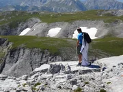 Basejumper Michale Maili vor dem Absprung