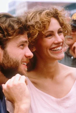Ben (Kevin Anderson, l.); Sara / Laura (Julia Roberts, r.)