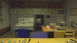 Die Schaltzentrale des ehemaligen NVA-Bunkers Garzau, die unterirdische Logistikzentrale der NVA f&uuml;r den Kriegsfall.
