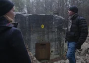 Germany - Marty Morgan and Constanza Ruhl at the remains of Halle F1, Peenemünde. Germany - Marty Morgan and Constanza Ruhl at the remains of Halle F1, Peenemünde.