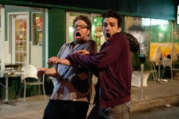 L - R: Seth Rogen, Jay Baruchel