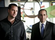 G. Callen (Chris O'Donnell, l.); John Rogers (Peter Jacobson) G. Callen (Chris O'Donnell, l.); John Rogers (Peter Jacobson)