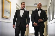 G. Callen (Chris O'Donnell, l.); Sam Hanna (LL Cool J, r.)