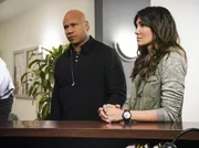 Sam Hanna (LL Cool J, l.); Kensi Blye (Daniela Ruah, r.) Sam Hanna (LL Cool J, l.); Kensi Blye (Daniela Ruah, r.)