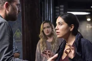 Sullivan Stapleton (Kurt Weller), Ashley Johnson (Patterson), Audrey Esparza (Tasha Zapata). Sullivan Stapleton (Kurt Weller), Ashley Johnson (Patterson), Audrey Esparza (Tasha Zapata).