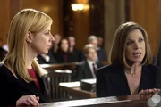 LAW & ORDER: SPECIAL VICTIMS UNIT -- "Gone" -- Pictured: (l-r) Diane Neal as A.D.A. Casey Novak, Susan Saint James as Attorney Monica Bradshaw LAW & ORDER: SPECIAL VICTIMS UNIT -- "Gone" -- Pictured: (l-r) Diane Neal as A.D.A. Casey Novak, Susan Saint James as Attorney Monica Bradshaw