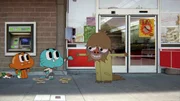 v.li.: Darwin, Gumball, Hobo v.li.: Darwin, Gumball, Hobo