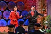 Das Schlager-Duo "Fantasy" im Einklang mit dem "Schlager-Spaß mit Andy Borg"-Publikum.