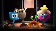 v.li.: Gumball, Penny, Darwin, Rachel
