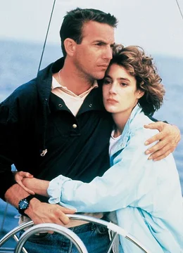 No Way Out - Es gibt kein Zur&uuml;ck Segelausflug: Kevin Costner als Tom Farrell, Sean Young als Susan Atwell