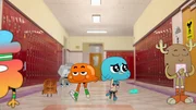 v.li.: Tobias, Anton, Juke, Darwin, Gumball, Penny