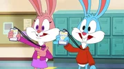 v.li.: Babs Bunny, Buster Bunny