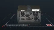 Model of a model 94 Type 5 Japanese radio. (National Geographic)