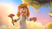 Gargamel lockt die Schlümpfe mit einer falschen Geschichte und einer Verkleidung in die Falle. Gargamel lockt die Schlümpfe mit einer falschen Geschichte und einer Verkleidung in die Falle.