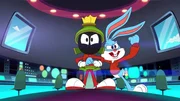v.li.: Marvin the Martian, Buster Bunny