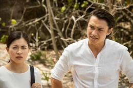 Michelle (Kimie Tsukakoshi) und Joji (Tim Kano)