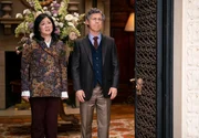 L-R: God's Mom (Margaret Cho), God's Dad (Chris Parnell)