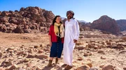 Bettany Hughes und Tawfeeq Albdul