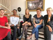 V.l.: Pascalina, Frida, Vanessa, Angela und Beate