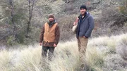 L-R: Bill McConnel and Grady Powell walking in Oregon. L-R: Bill McConnel and Grady Powell walking in Oregon.