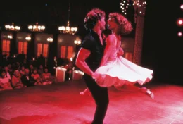 L-R: Johnny Castle (Patrick Swayze), Baby Houseman (Jennifer Grey)