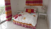 Interior, Bedroom of Coakley Bay property in St. Croix. As seen on HGTV's Caribbean Life.