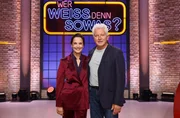 Zu Gast in der Sendung: Die Moderatorin und Schauspielerin Désirée Nosbusch (l.) und der Schauspieler, Musiker und Autor Miroslav Nemec (r.). Zu Gast in der Sendung: Die Moderatorin und Schauspielerin Désirée Nosbusch (l.) und der Schauspieler, Musiker und Autor Miroslav Nemec (r.).
