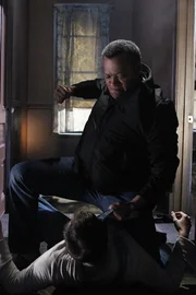 Ray (Laurence Fishburne) konnte den Serienkiller Nate Haskell (Bill Irwin, unten) im Haus von Arvin Thorpe &uuml;berw&auml;ltigen. Doch wie weit wird er gehen? Hat er seinen Hass auf seinen &auml;rgsten Widersacher unter Kontrolle?
