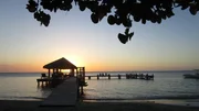 Sunset in front of X Balanque Resort as seen on HGTV's Caribbean Life Sunset in front of X Balanque Resort as seen on HGTV's Caribbean Life