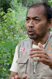 César Delgado ist der führende Experte für stachellose Bienen in Peru. César Delgado ist der führende Experte für stachellose Bienen in Peru.