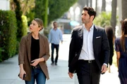 Chloe (Lauren German, l.); Lucifer (Tom Ellis, r.)