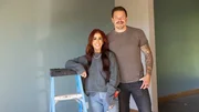 Chelsea and Cole DeBoer start demo in Steppan home starting with removing cabinets and knocking out a wall, as seen on Down Home Fab, Season 3.