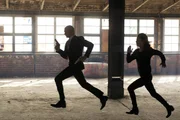 L - R: Agent 47 (Rupert Friend) und Katia (Hannah Ware)