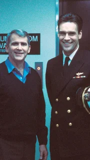 Ollie (Oliver North, l.), Harmon Rabb, Jr. (David James Elliott)