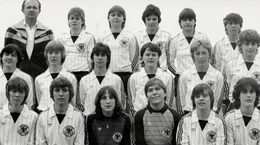 Nationalmannschaft der Frauen in den 1980er-Jahren.