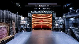 Staatsoper, B&uuml;hnenperspektive.